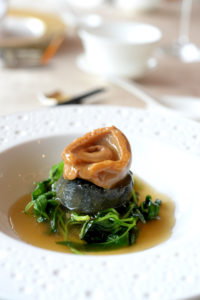 Whole abalone with crispy beancurd