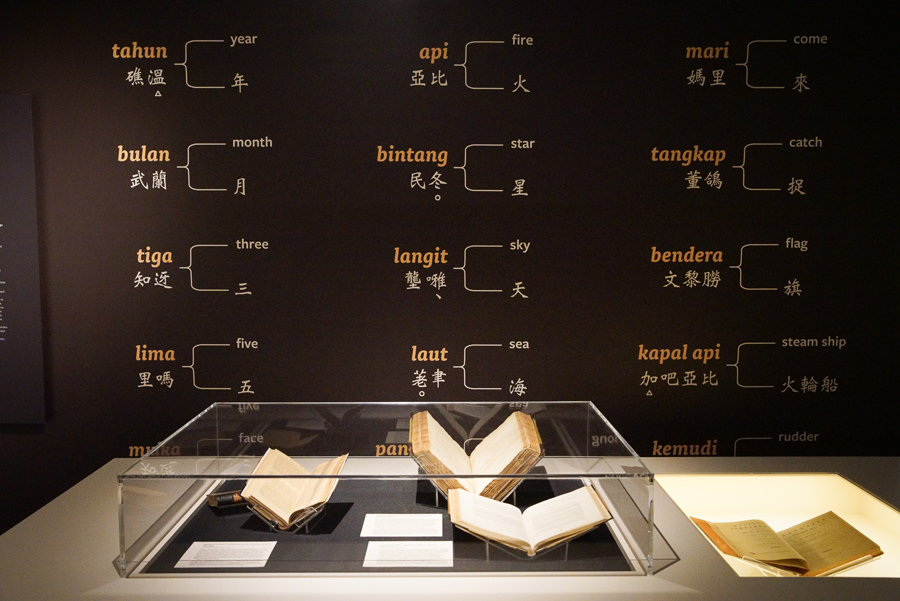 Dictionary exhibit