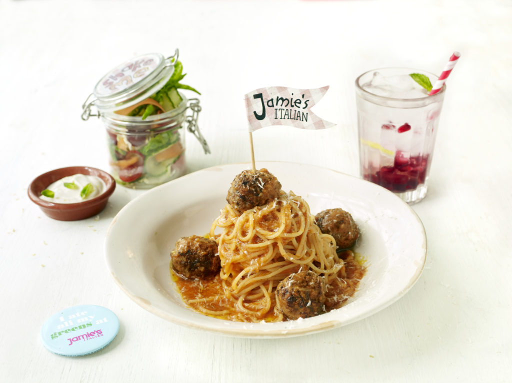 MINI SPAGHETTI & MEATBALLS