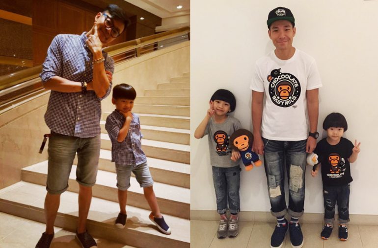 Spotted Local Celebs In Matching Father Son Outfits Mummyfique