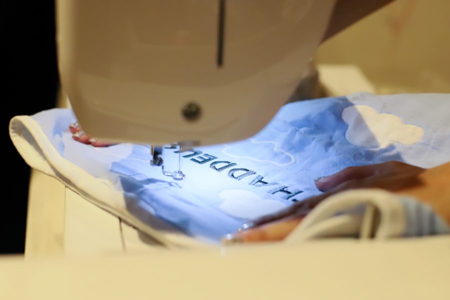 Live embroidery by The Embroidery Co.