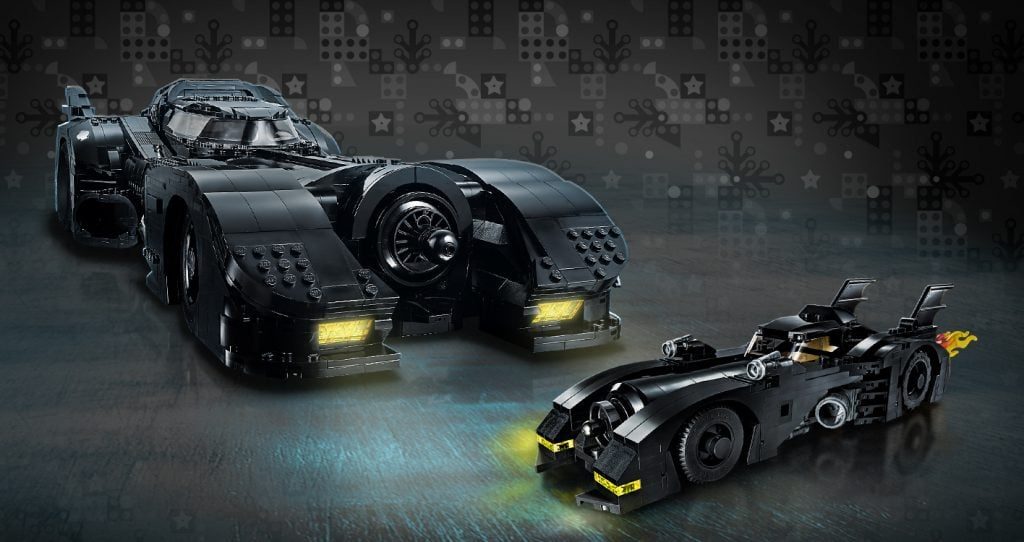 Your husband, the biggest superhero fan, will love this authentic 1989 Batmobile replica. (Image from Bricks World LEGO Certified Stores.