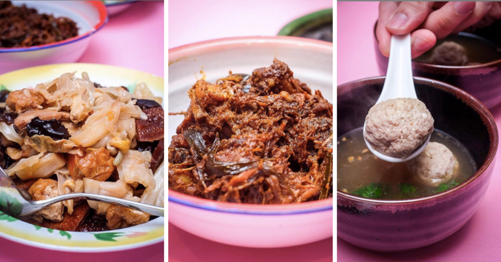 Enjoy the finest Peranakan cuisine cooked by multi-talented Tinoq Russell Goh in the comfort of his own home.