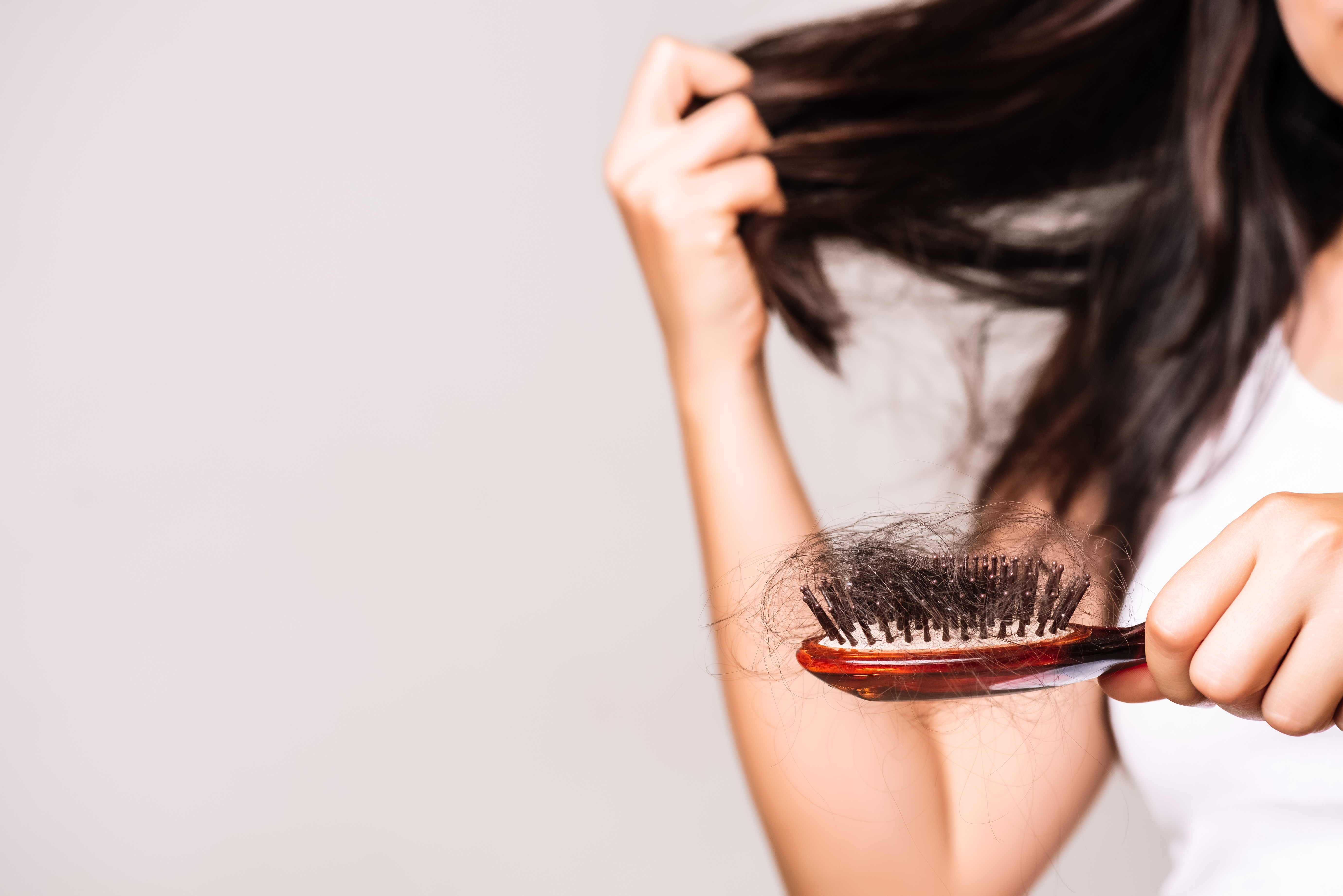 Some mums experience an increase in the amount of hair loss, sometimes even in clumps, causing clogged shower drains and excessive shedding on their pillow
