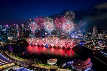 Marina Bay Sands Countdown Party In Singapore