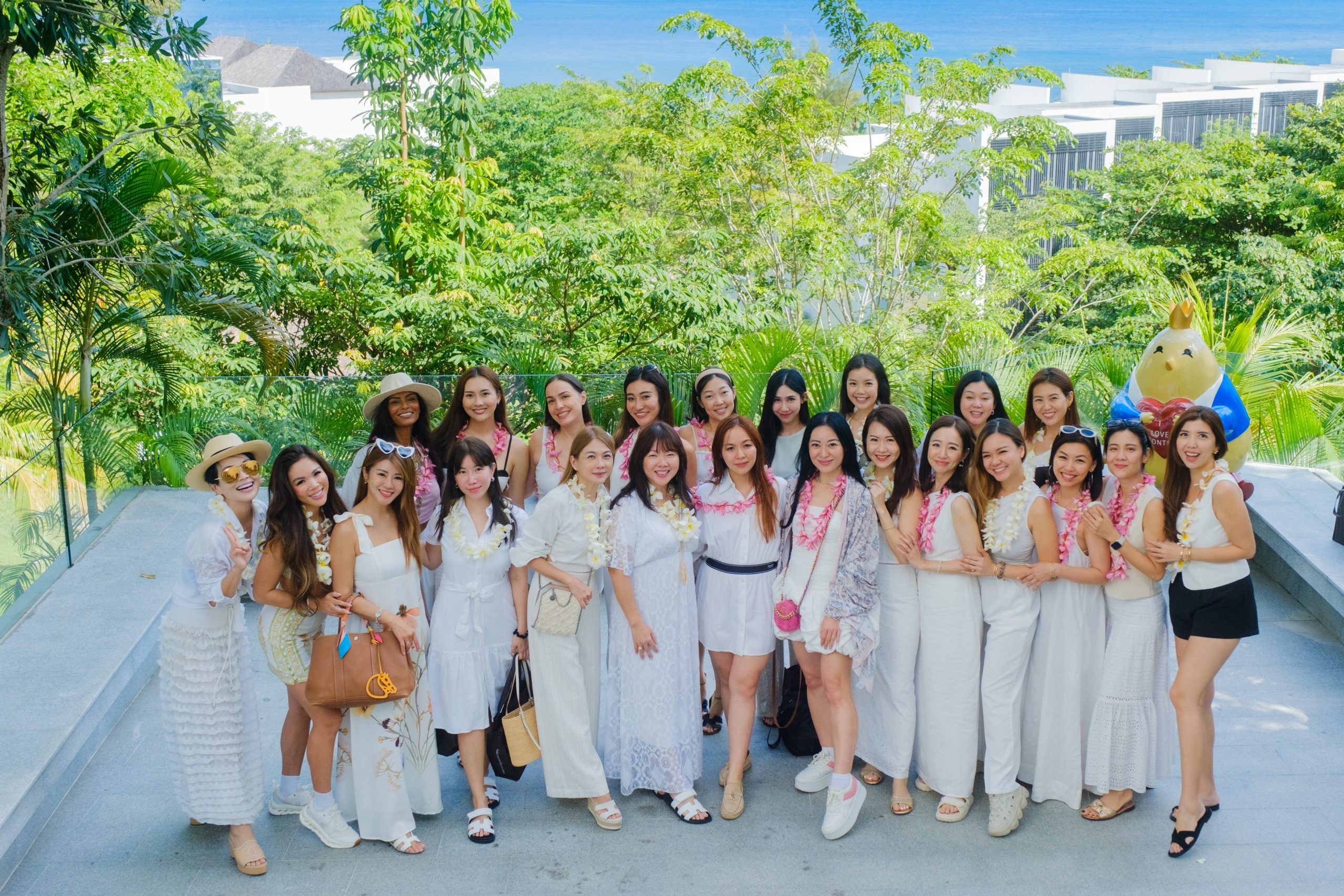 Front row, left: Liane-Anna Ong, Helen Su, Cindy Tan, Sydney Ho, Sabrina Tan, Leny Suparman,Chloe Ng, Nina Ng, Lucinda Zhou, Jeneen Goh, Cordelia Low, Elyn Sim, Katherine Sng and Gidania Wong
Back Row, left: Genevieve Edward, Amanda Leong, Ming Bridges, Germaine Fraser, Vivian Low, Audrey Tan, Priscilla Tan, Leanne Ho and Tay Kewei