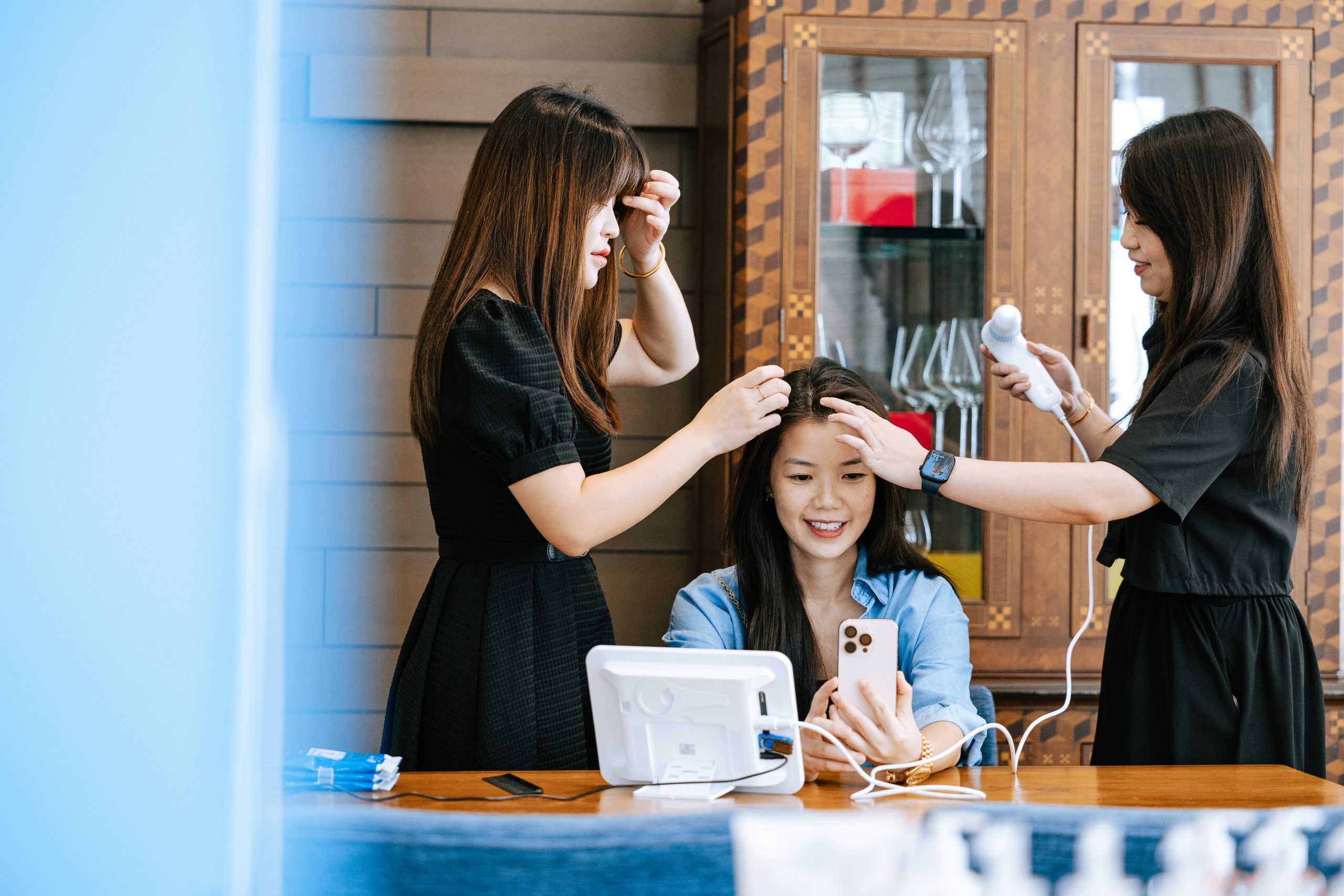 Leonica K Stem Cell Scalp Serum and Scalp Mask Product Launch 15